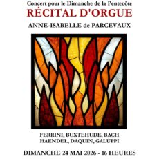 Concert de Pentecôte – 24 mai 2026 à 16h